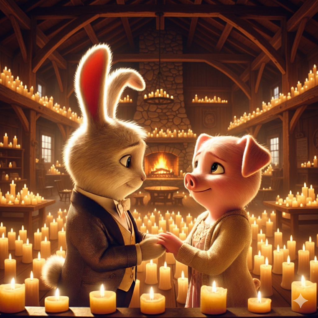 A candlelit winter celebration at Dunton Hot Springs.